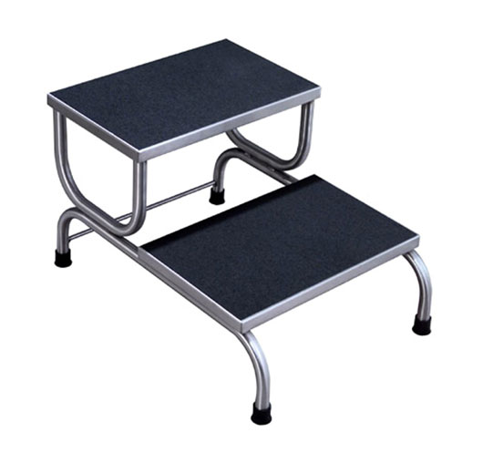 Two-Step Stainless Steel Foot Stool - UMF Medical