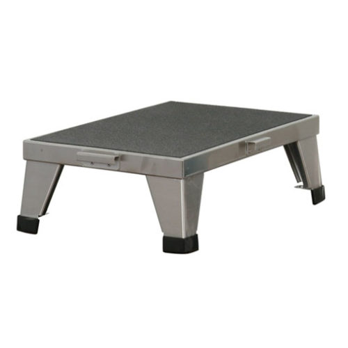 Stainless Steel Foot Stool W 18" x H 6" x D 12"