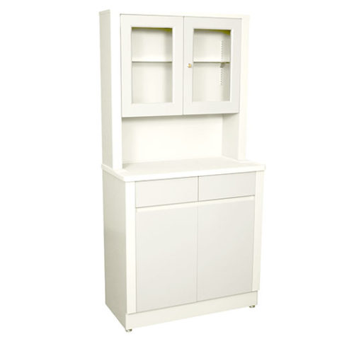 Modular Treatment Cabinet and Overhead Cabinet with Two Bottom Drawers ...